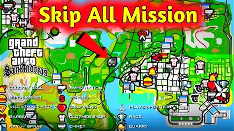 all san andreas missions|gta sa all missions complete.